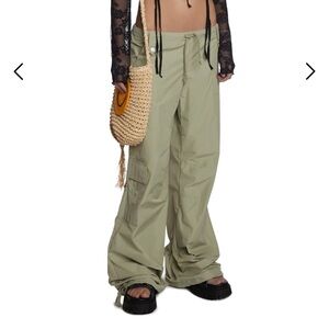 dELiA*s Olive Wide Leg Pants